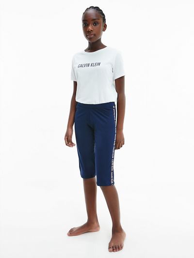 Calvin Klein Ruhák HU045884 | Calvin Klein Intense Power Lány Lounge Rövidnadrág Sötétkék